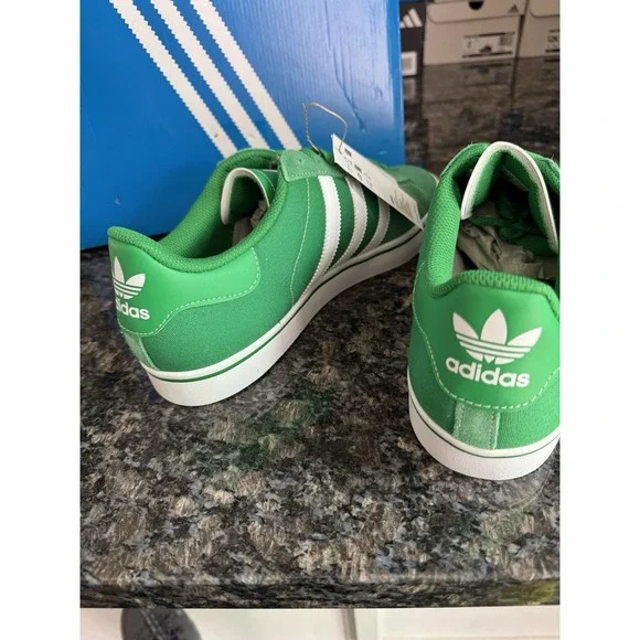 Adidas Originals Campus VulcAthletic Shoe Green Sneakers Footwear JQ0052 11.5